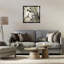 Art mural sur toile lisse avec plumes d'ailes brunes par Julia Bosco-657093727-657093723