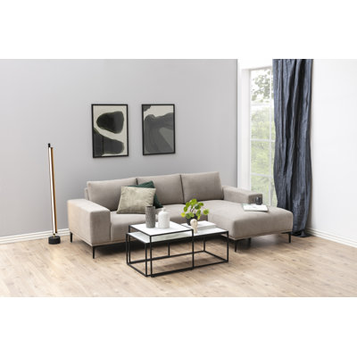 Clayville 2 - Piece Glass Top Living Room Table Set