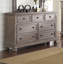 Commode 7 tiroirs avec miroir Aceves