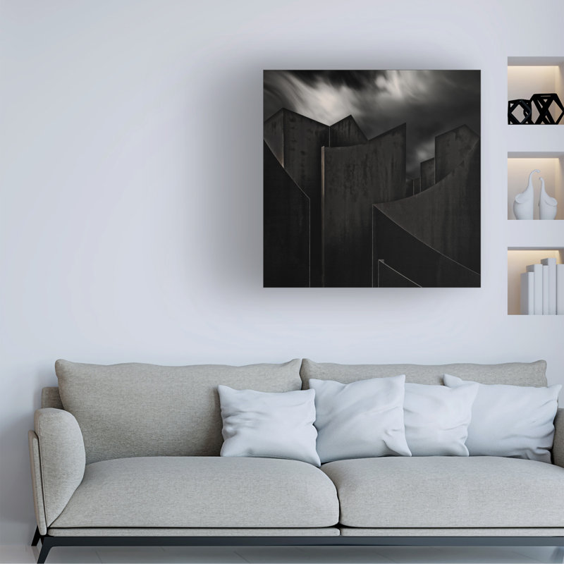 Art sur toile de Gilbert Claes Perdidi, H 24 po x l 24 po