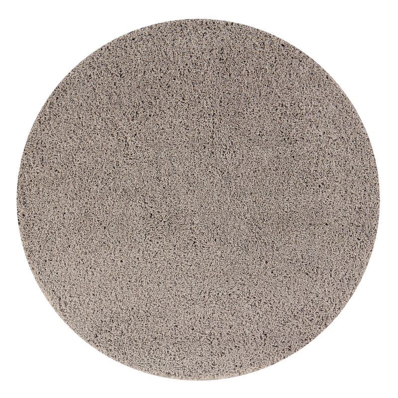Tapis de salle de bain Micro, Beige, Rond 30 po