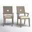 Chaise avec accoudoirs Judye