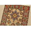 Tapis oriental beige en laine noué à la main 1 pi 11 po x 5 pi Kazak