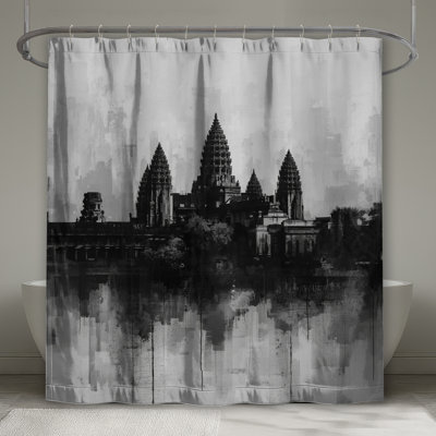 Rideaux de douche Angkor Wat
