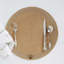 Cotton Round Beaded Placemat