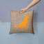 Coussin intérieur/extérieur en toile jute labrador-14982638-14982639