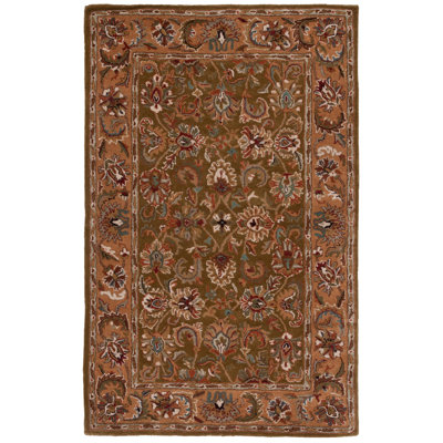Mcauliffe Classic Hand Tufted Wool Oriental Rug