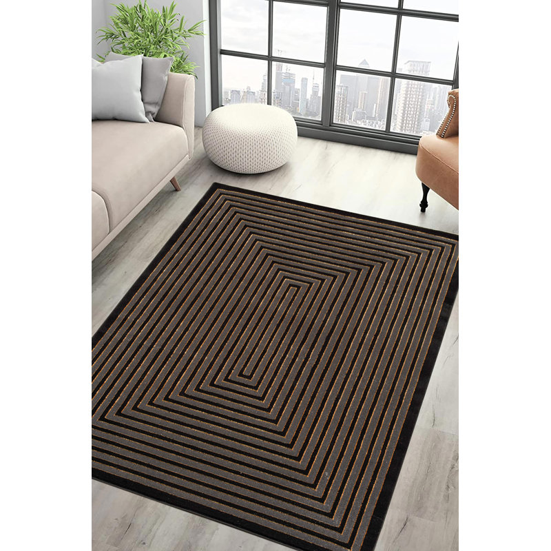 Nora Rug Abstract Indoor / Outdoor Area Rug, Rectangle 120 x 170 cm