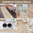 Washable Runner Rug, 2X8 Non-Slip Vintage Hallway Runner Rug With Rubber Backing, Boho Floral Soft Faux Wool Kitchen Rug Carpet Runner