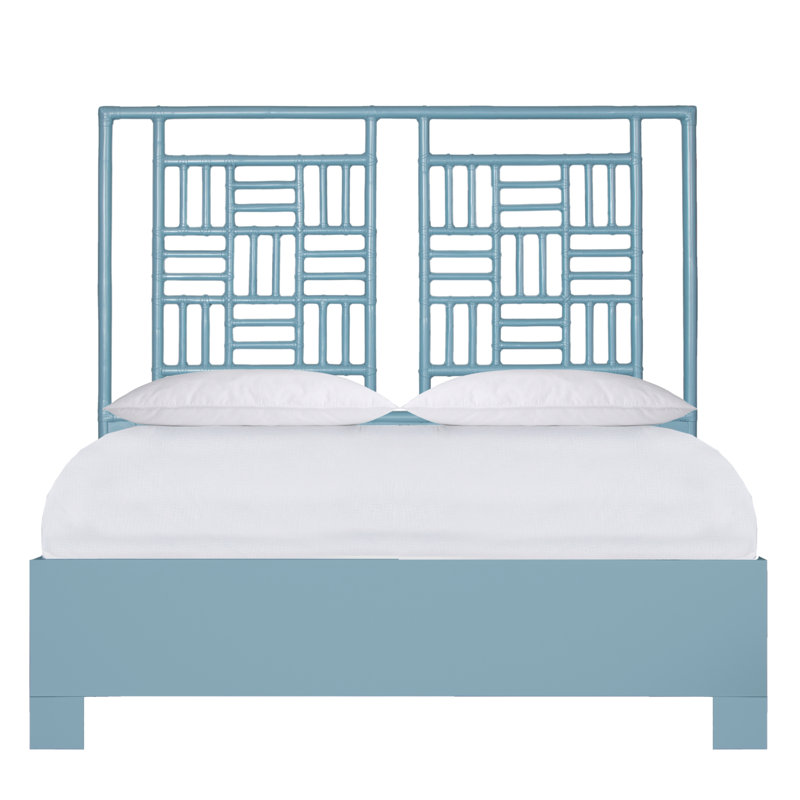 Lit standard Finn, Grand, Bleu; bleu sarcelle