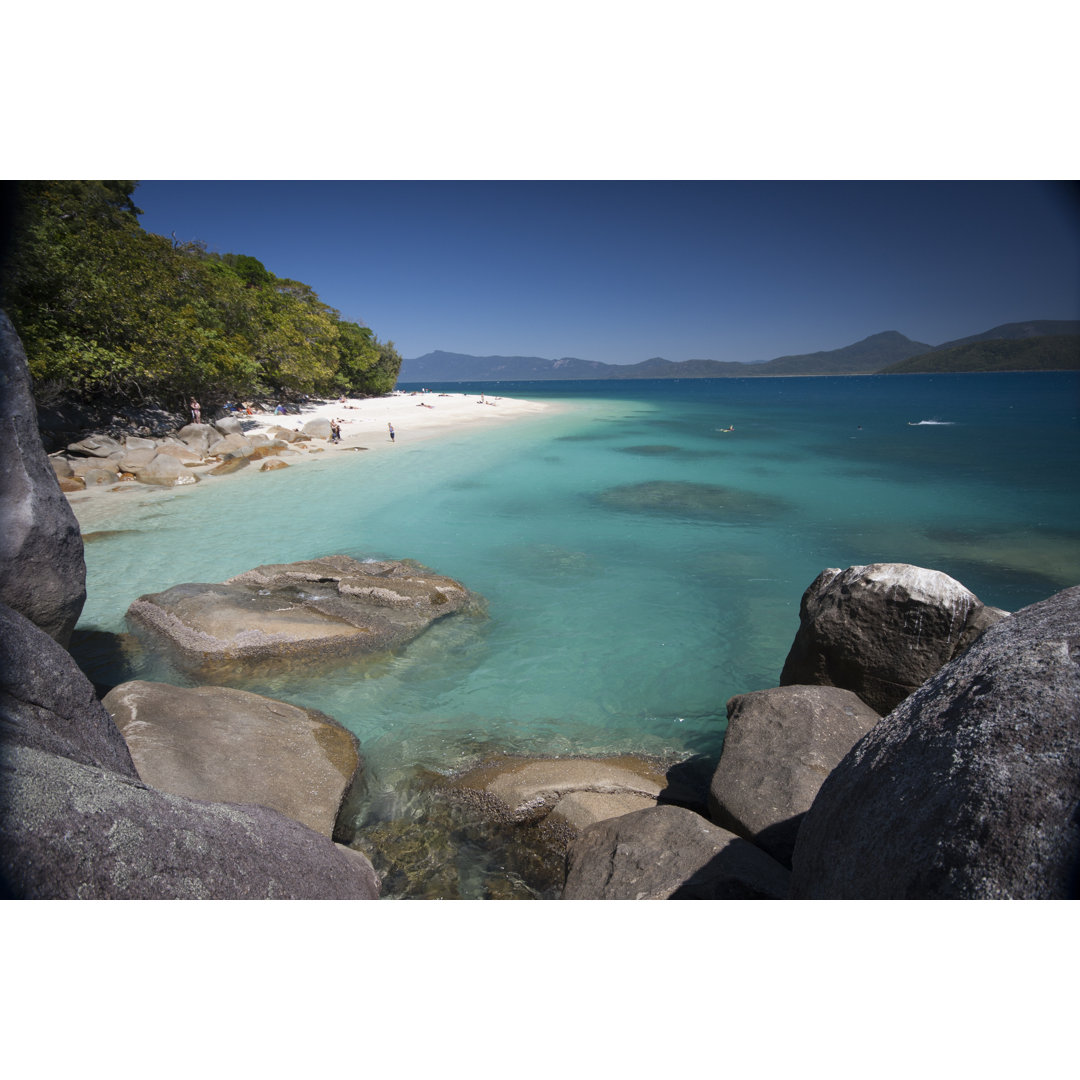 Barrier Reef Island by Mastamak - Wrapped Canvas Print
