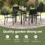 Patio Dining Set with