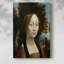 Portrait de Ginevra de «Benci», toile tendue par Leonardo Da Vinci-330063911