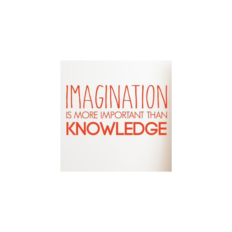 Non-Wall Damaging Wall Decal, Orange, Medium