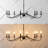 Wicklow Bohemian Farmhouse Iron LED Chandelier-747549267-803211181
