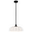 Luminaire suspendu en verre festonné 1 lumière 15,74 po à 1 lumière-1805344191