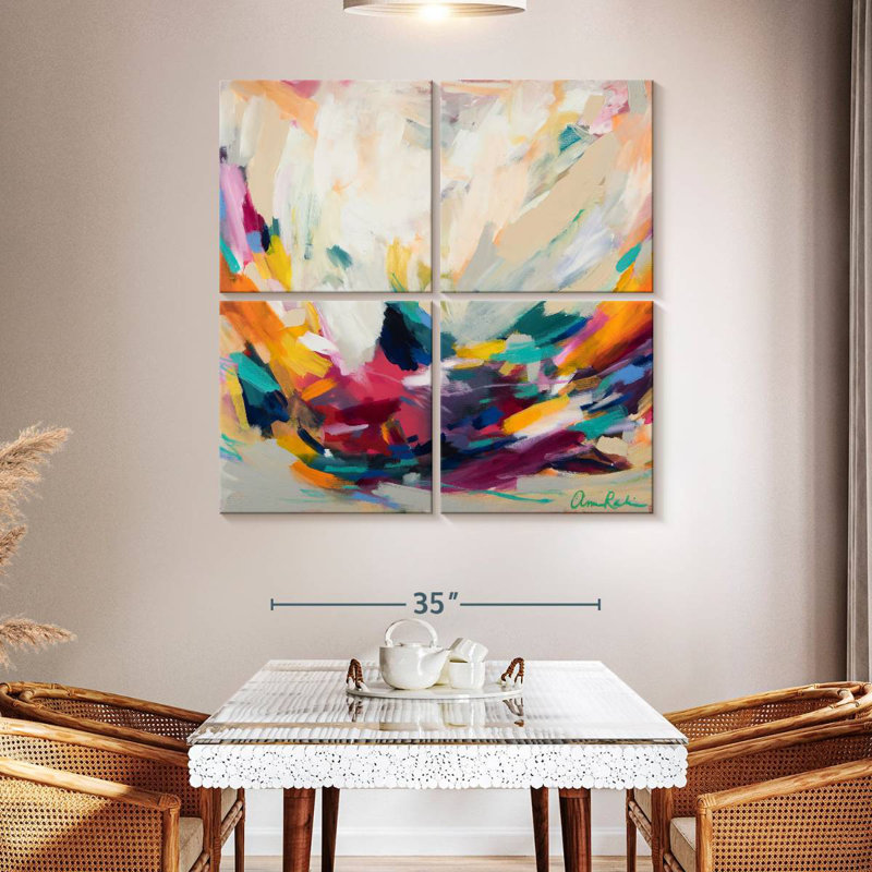 New Beginnings, 45" H x 45" W