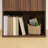 22.8" W Mid-Century Modern Wood Nightstand,1-Drawer with Open Cubby,Fluted Nightstand with Storage