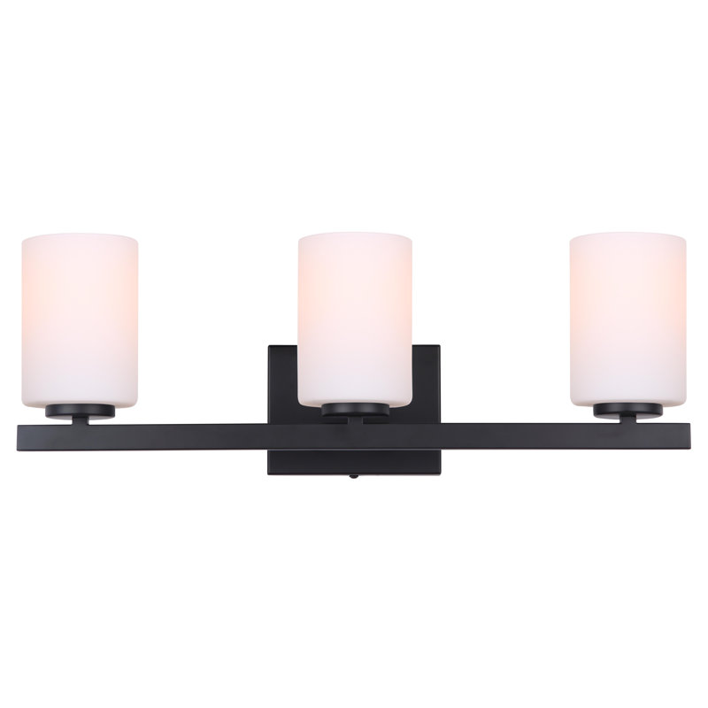 Gerriann 3 - Light Dimmable Vanity Light, Matte Black