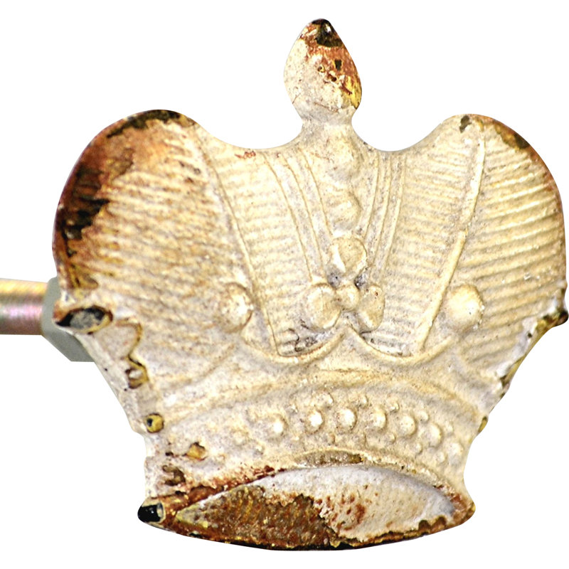 Paquet de 2 boutons de couronne surdimensionnés peints à la main
