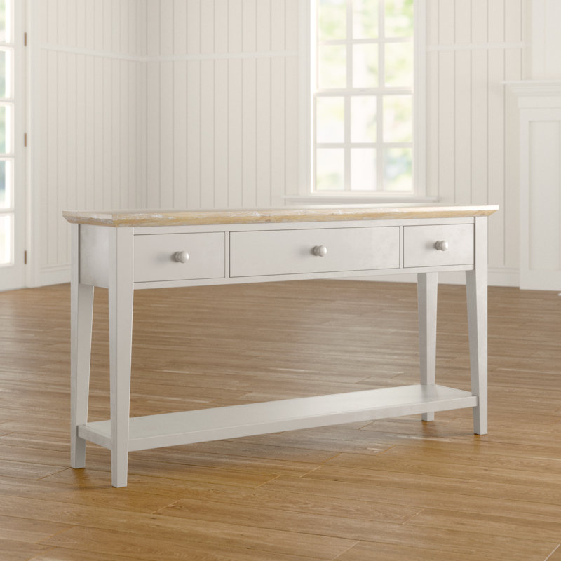 Bayou 143cm Console Table, White