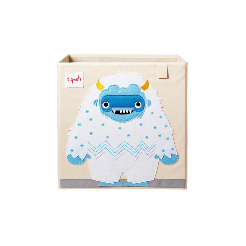 3 Sprouts Fabric Decorative Bin