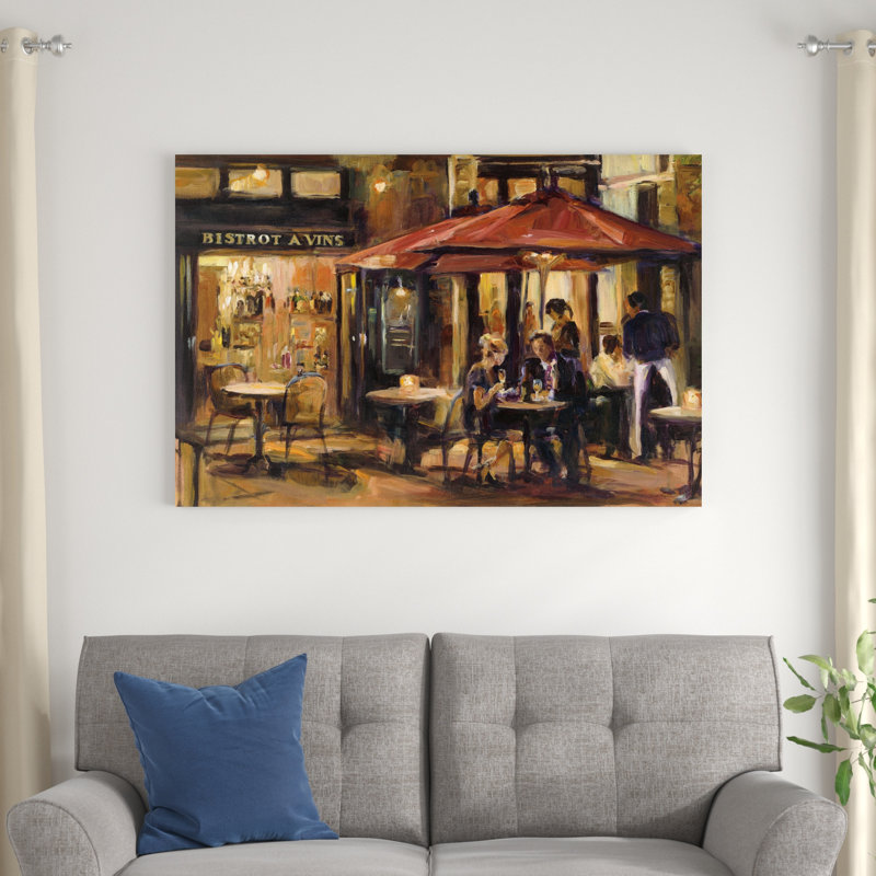 Bistrot A Vins Warm, H 32 po x l 48 po