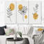 Ensemble de 3 pièces minimalistes créatives rétro avec pleine lune I - Art moderne Mid-Century-79639202