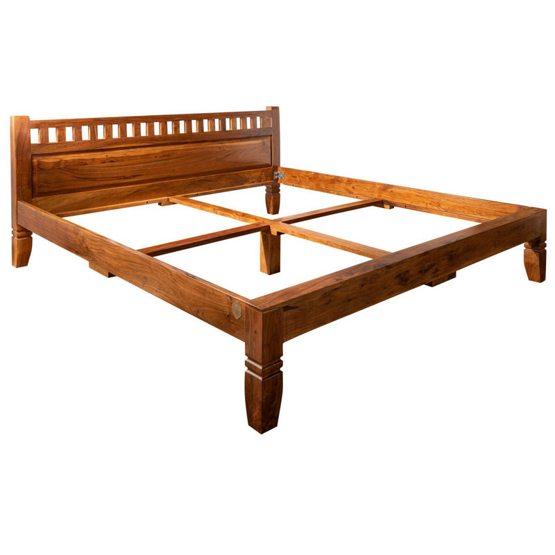 Oxford Solid Wood Bed, 207cm W x 217cm L