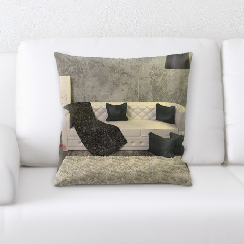 Housse et insert de coussin carré Livres