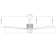Spinster 60'' Smart Ceiling Fan with LED Light and Bluetooth Remote Control Included, Works With Alexa and iOS / Android App
