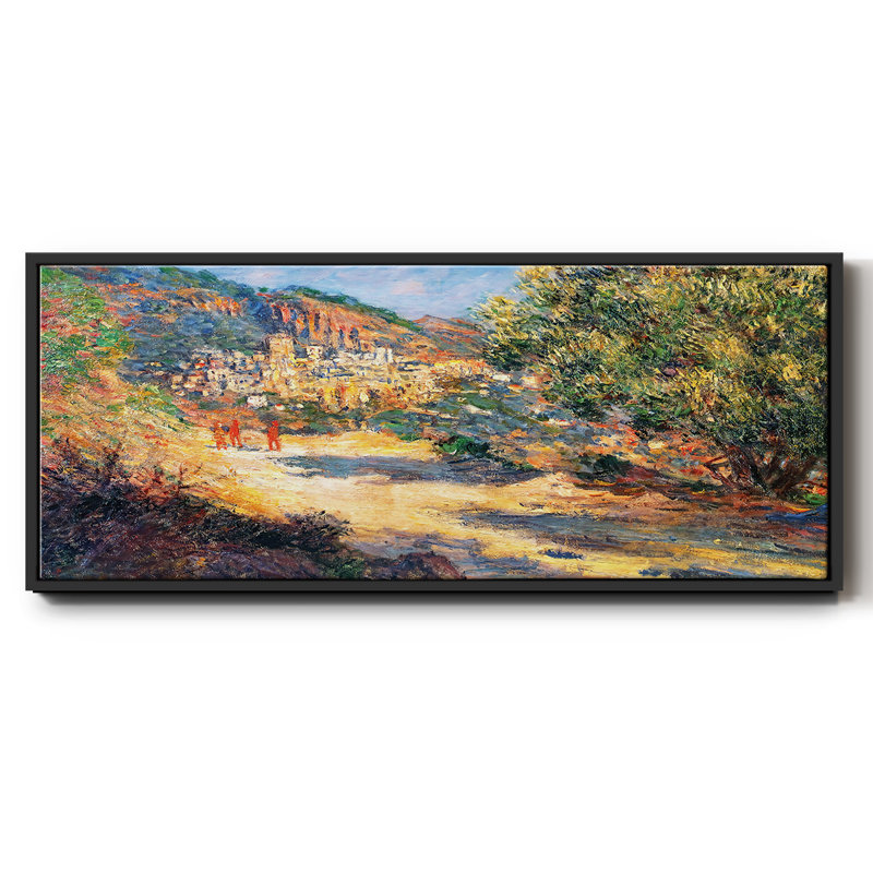 The Road to Monte Carlo, 1883 - Toile encadrée, H 8 po x l 20 po
