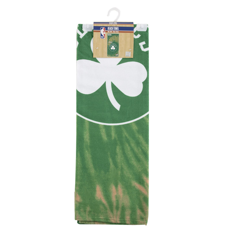 Psychedelic Beach Towel, NBA Celtics