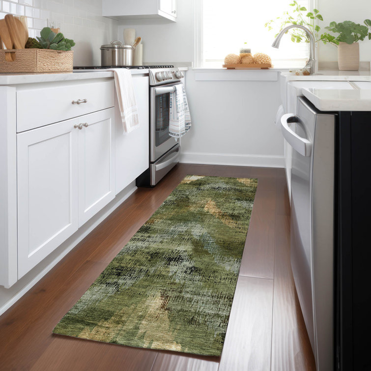 Malm Washable Chevron Indoor / Outdoor Rug
