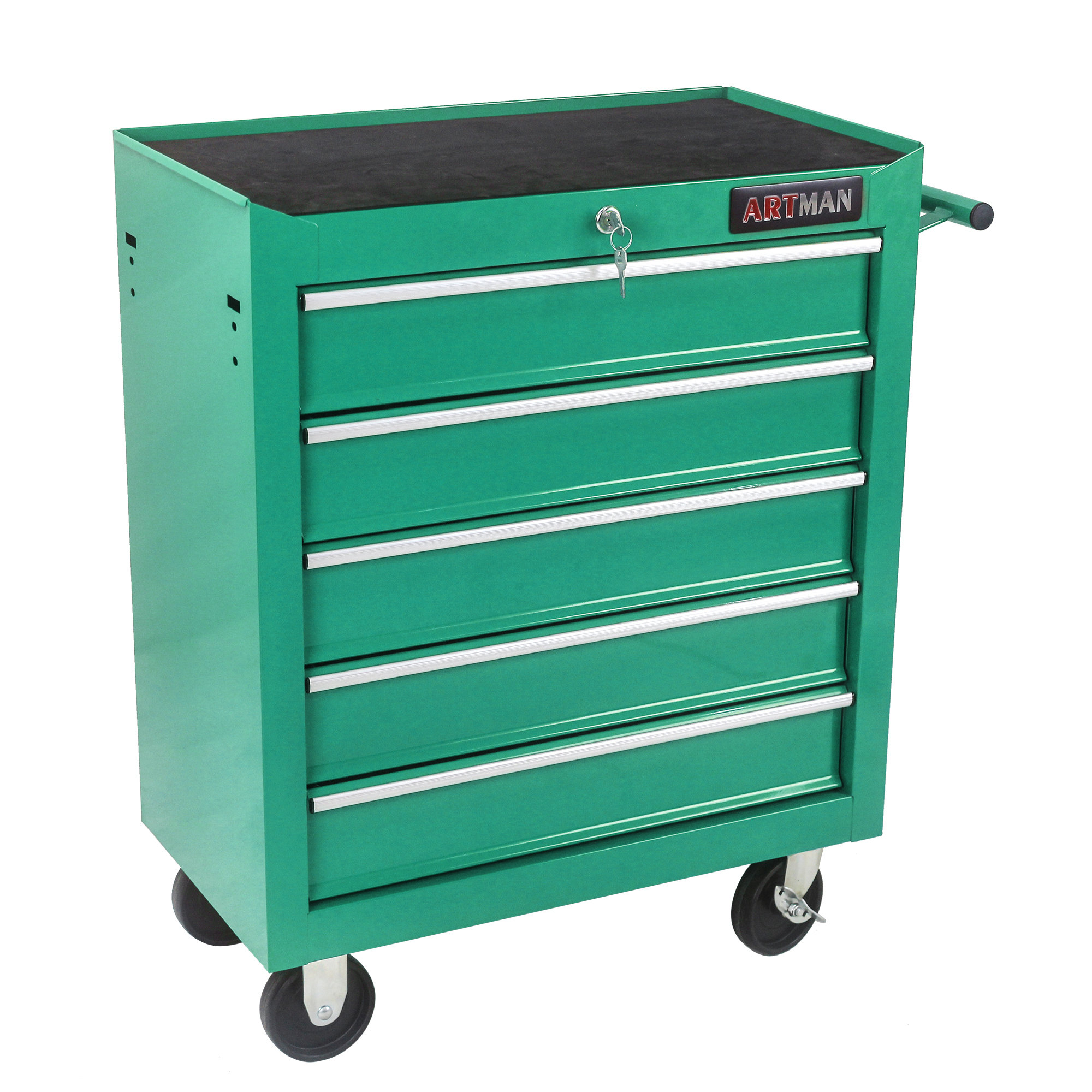Latitude Run® Mobile Tool Storage Cabinet Metal Durable Garage ...
