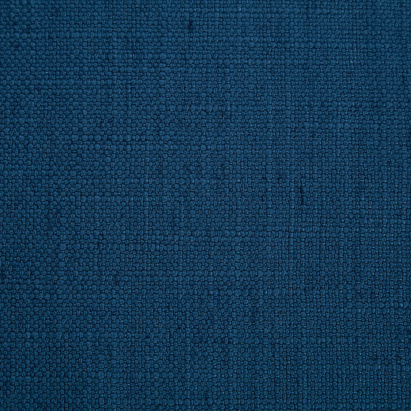 Prudhoe Upholstered Platform Bed, Queen, Navy Linen Textured Fabric