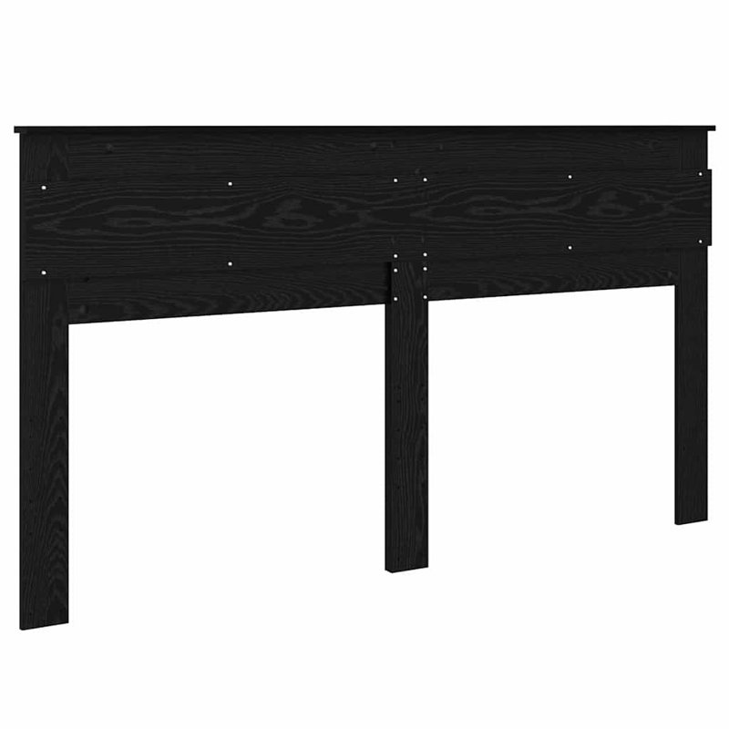 Headboard, California King, Black Oak