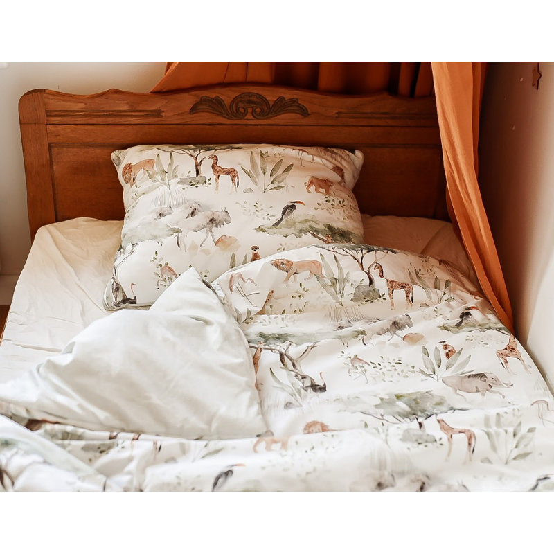 Lyla Wildlife Duvet Cover Set with Pillowcases