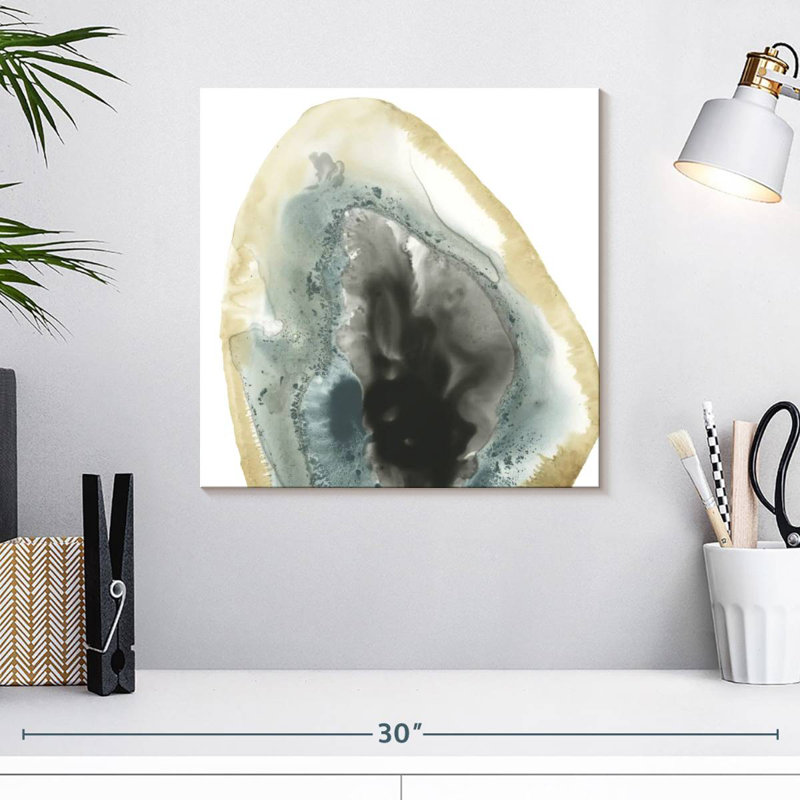 Cropped Geodes III, 16" H x 16" W