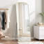 Miroir de plancher en métal pleine longueur 65 po x 21 po avec support-1529915049