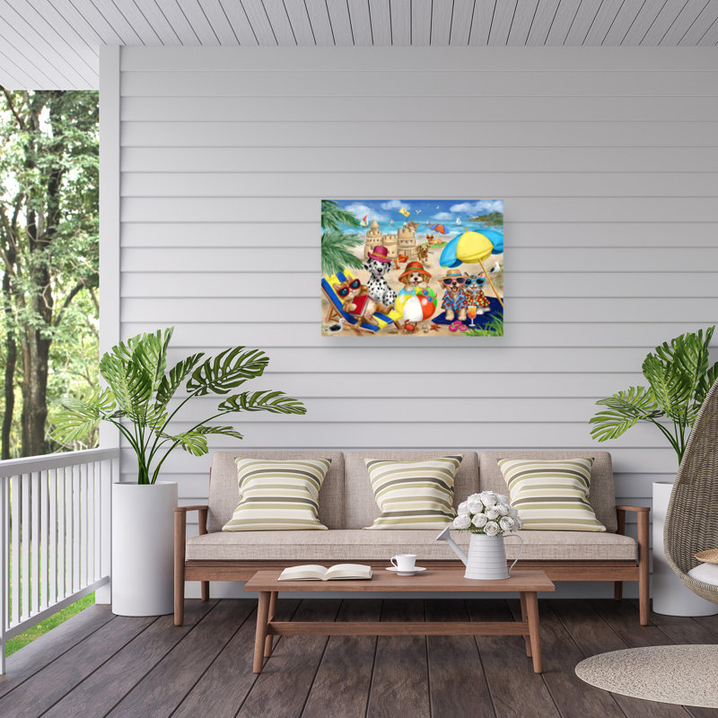 Toile extérieure Jean Jean Beach, H 18 po x l 24 po