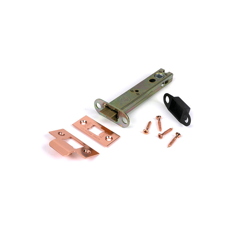Aged Brass 5" Heavy Duty Latch, Polished Bronze