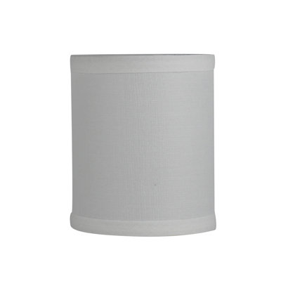 4 in. H Linen Drum Candelabra Shade