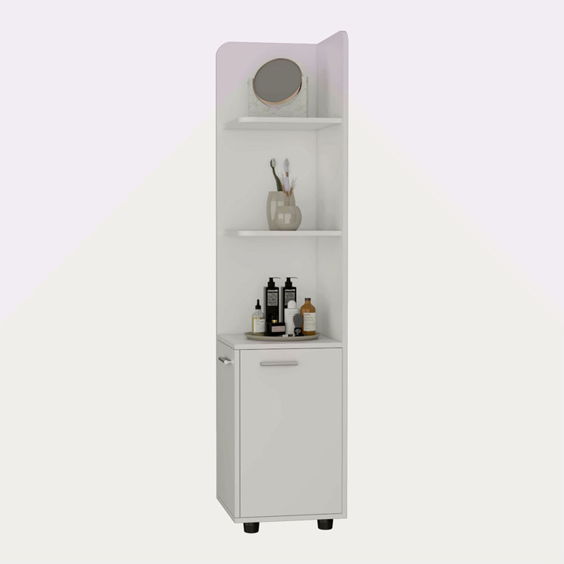 Grande armoire de rangement 2 portes 4 tablettes
