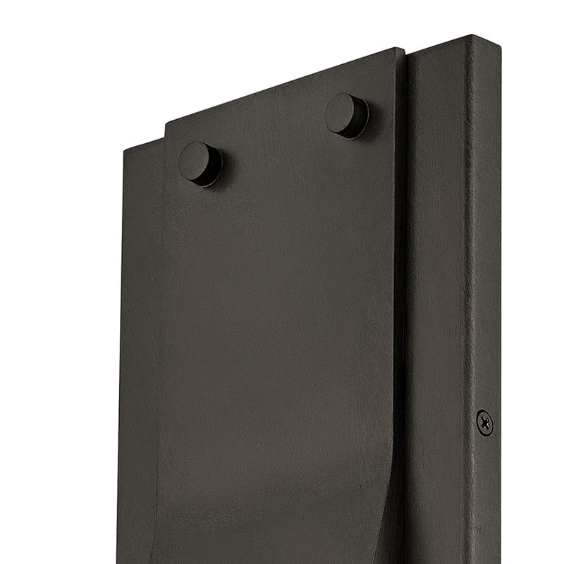 Hinkley Fold Medium Wall Mount Lantern, Black