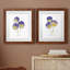 Pressed Violas I - Ensemble de 2 peintures encadrées-2006679042-2006679165