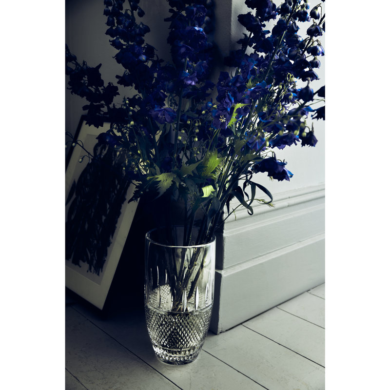  Irish Lace Mastercraft Vase, overall height- 12.1''