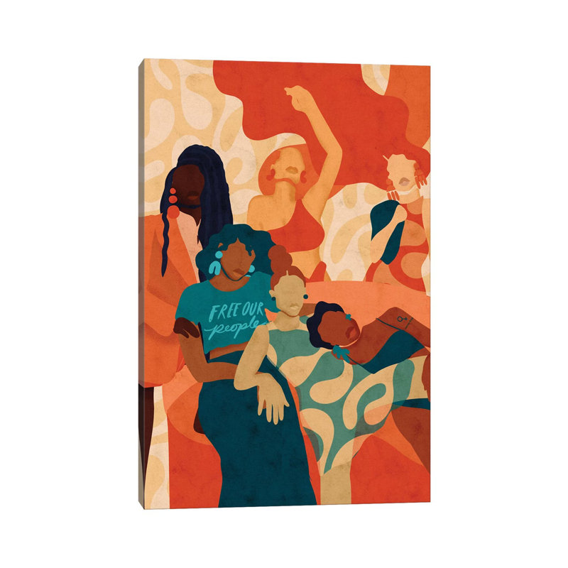 Women by Reyna Noriega - Wrapped Canvas Print, 66.04 cm H x 45.72 cm W x 3.175 cm D