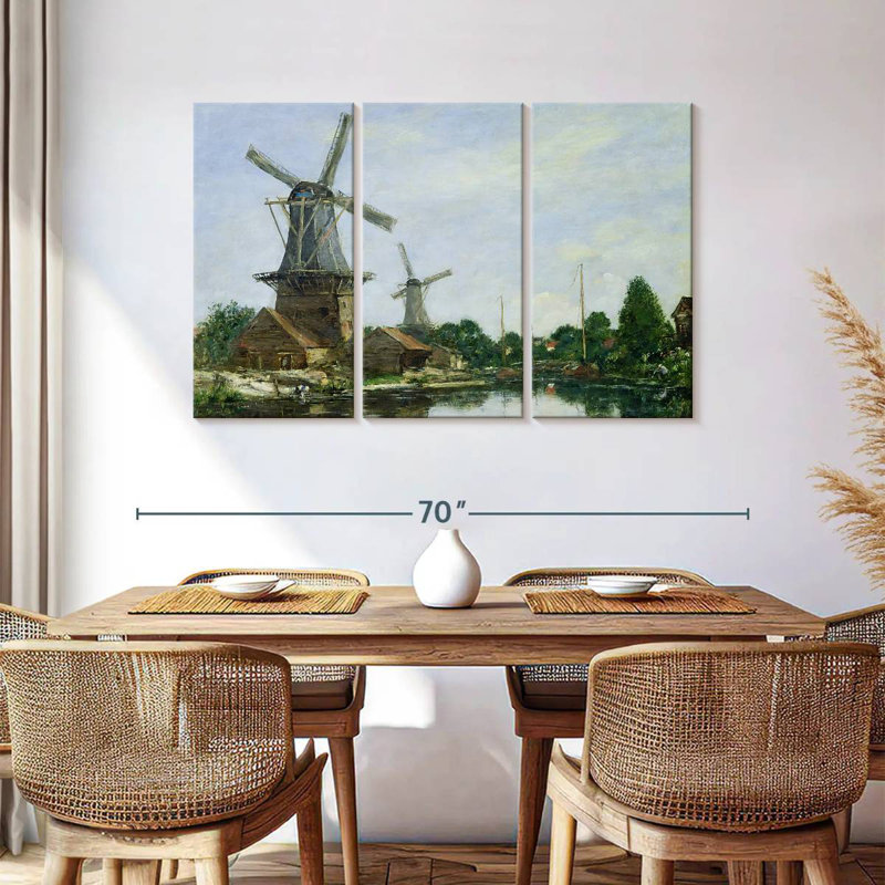 Lilie Dutch Windmills, H 36 po x l 57 po