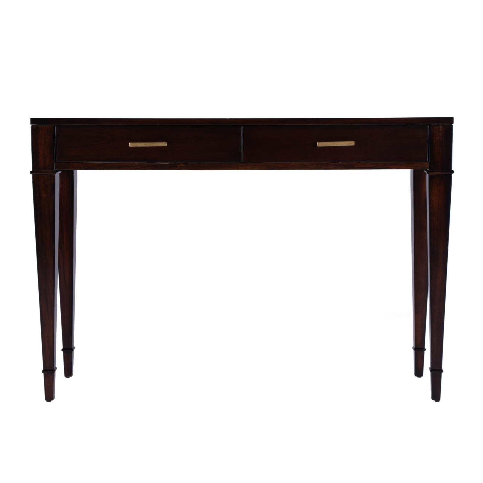 45" Console Table, Dark Cherry